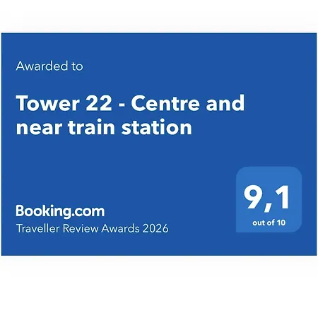 Tower 22 - Centre And Near Train Station Apartament